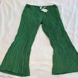 H&M Women's Green Casual Pants